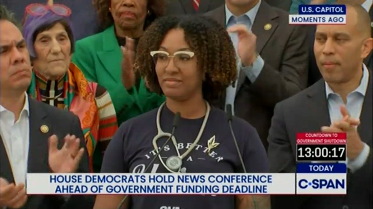 Surgical oncology nurse: I urge Republicans to do the right thing. Work across the aisle to find a solution that protects health care, lowers costs, and keeps the government open.