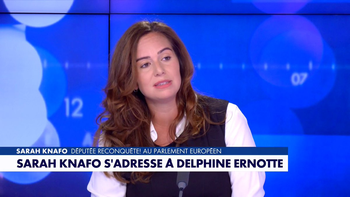 Sarah Knafo adresse une lettre ouverte à Delphine Ernotte, la présidente de France Télévisions, à la suite de la publication du rapport de la Cour des compte sur l'audiovisuel public, dans #Facealinfo