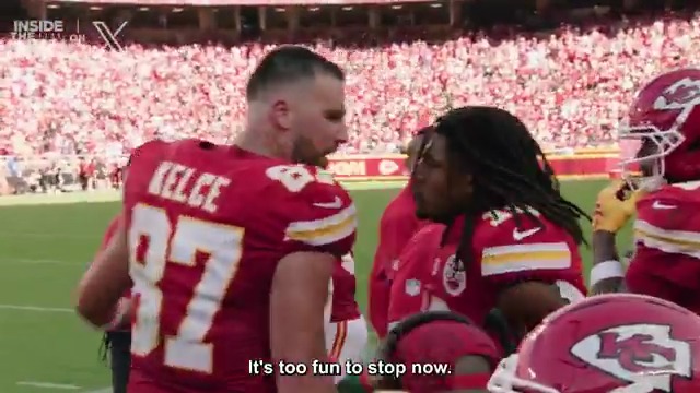 "It's too fun to stop now!" It was a good day all around for the Kansas City Chiefs. Inside the NFL Week 4 Mic'd Up on X