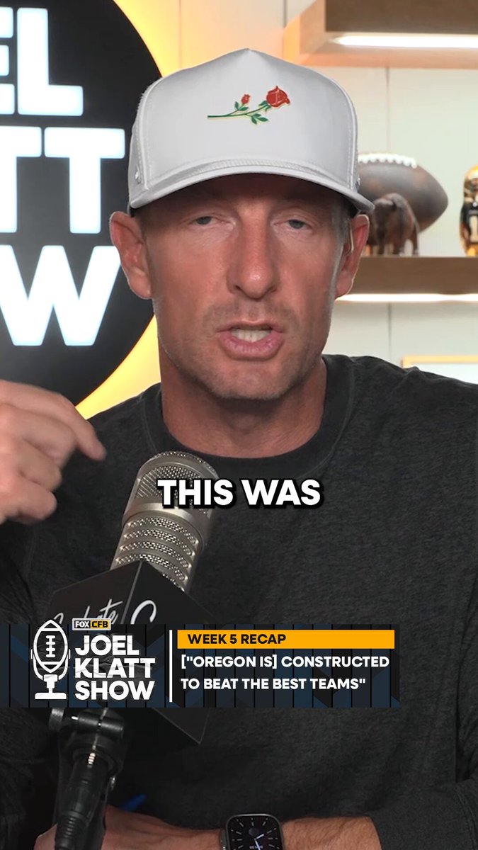 "[Dan Lanning] went there to build them into a National Title contender and that's exactly what he's done." Joel Klatt has high praise for Oregon Football amidst what was supposed to be a "rebuild year."