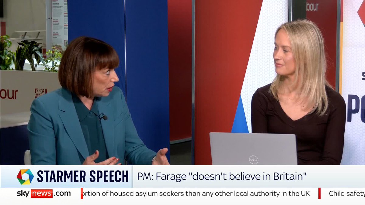 'This was a change in direction for him' Sky's Beth Rigby tells Sophy Ridge that Sir Keir Starmer's party conference speech 'won the hall' but 'bigger and more difficult' questions remain about how it lands across the country. 📺 Sky 501 #PoliticsHub