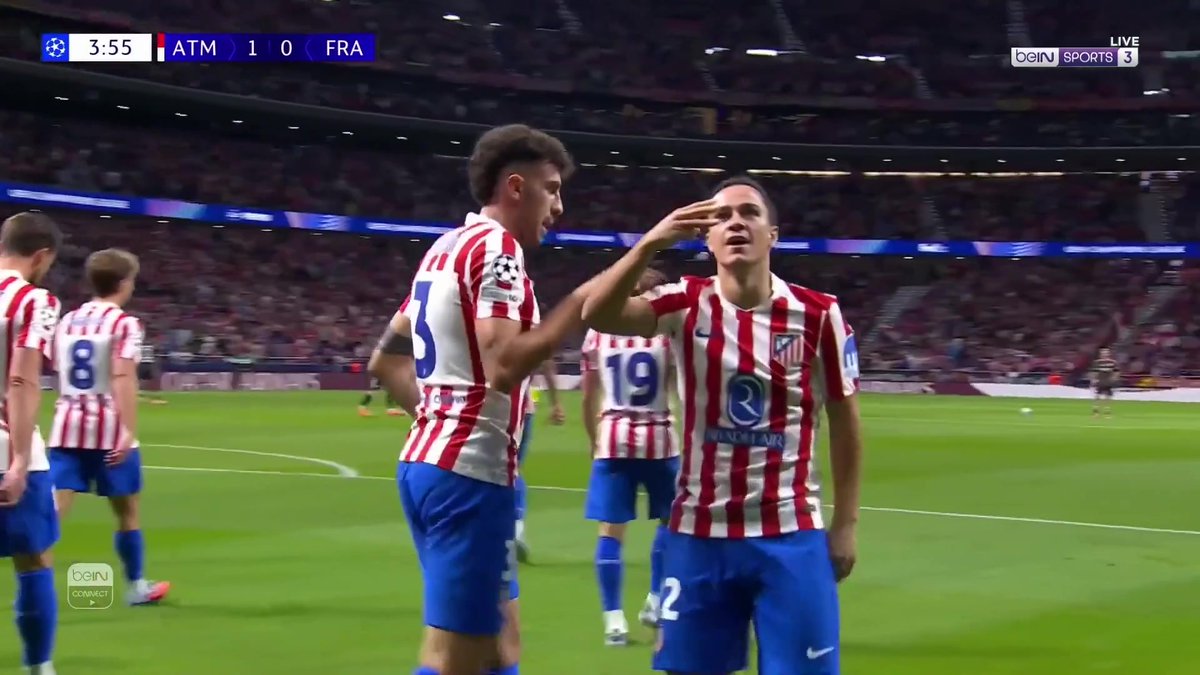 🔥⚽️ جياكومو راسبادوري يفتتح التسجيل مبكرًا ويسجل أول أهدافه مع أتليتيكو مدريد #دوري_أبطال_أوروبا #UCL