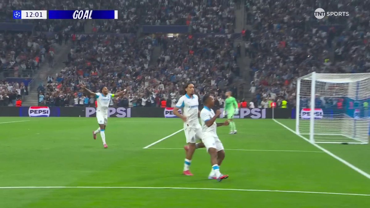 Igor Paixão doubles Marseille's lead with a sensational strike 💥 📺 TNT Sports & @discoveryplusuk