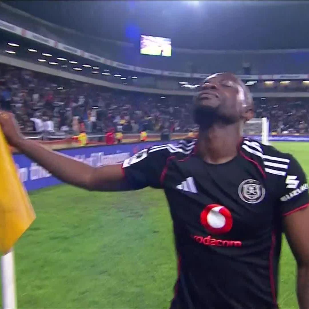 Off the bench and onto the scoresheet 🤌☠️ Mabasa seals it for Orlando Pirates 😏 #BetwayPrem | #SSDiski