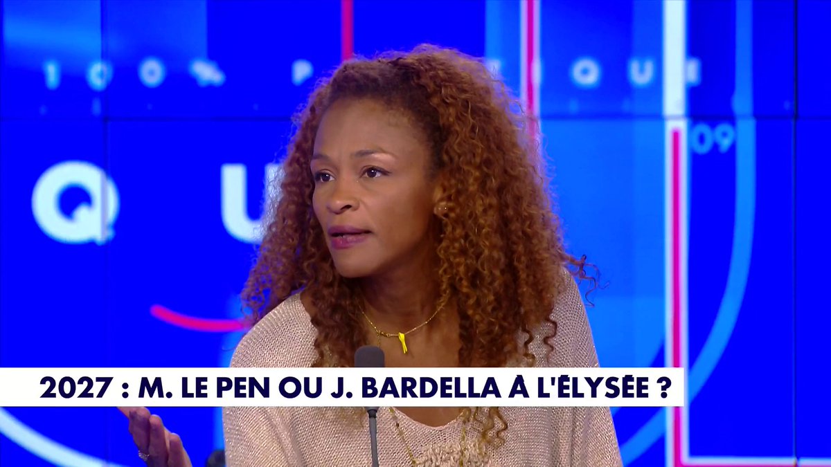 «Il faut faire barrage à Jean-Luc Mélenchon, à LFI et à tous ceux qui sont en complicité avec lui», a déclaré Rachel Khan, sur le plateau de #100politique, revenant sur le sondage de l’Ifop concernant les intentions de vote pour 2027