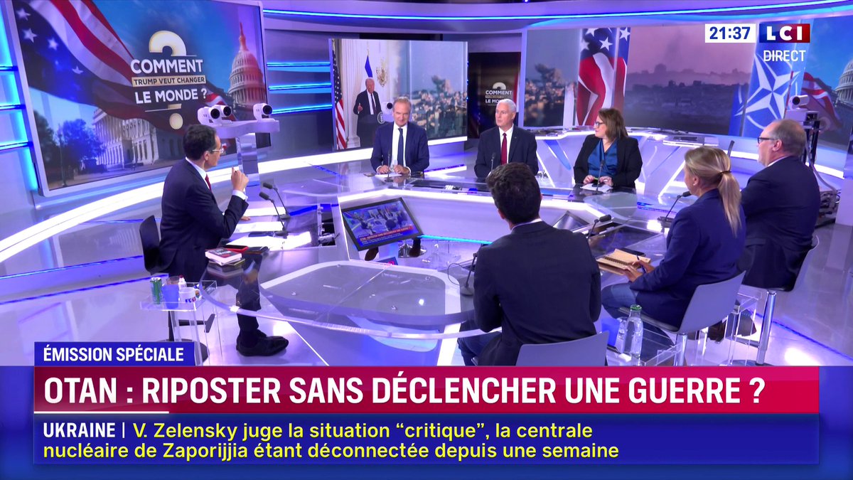 🔴 Drones russes dans l'OTAN : "L'escalade horizontale peut être une réponse. Au lieu de faire plus grave, on fait à côté. On peut donner des Tomahawk aux Ukrainiens. Si il ne voit pas le rapport, ça s'appelle de la rétorsion mon pote." ➡ Général Michel Yakovleff sur LCI