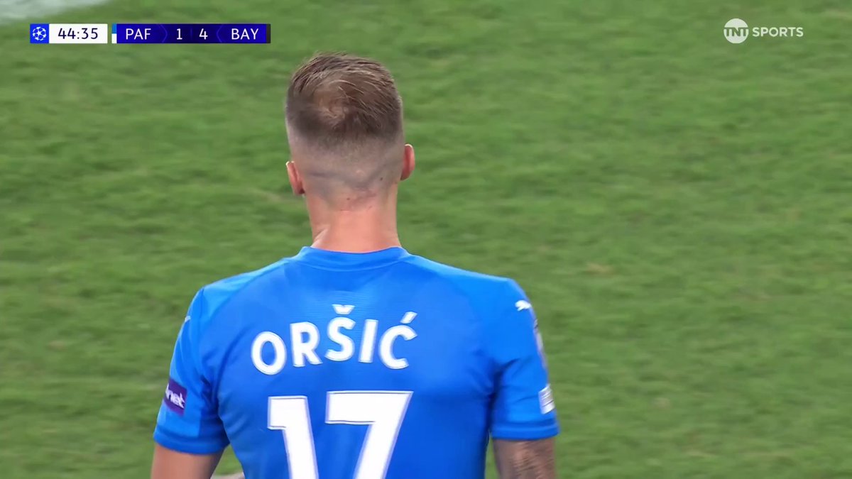 WHAT A GOAL FROM MISLAV ORSIC 🤯 A first Champions League goal for Pafos 👏 📺 TNT Sports &amp; discovery+ UK