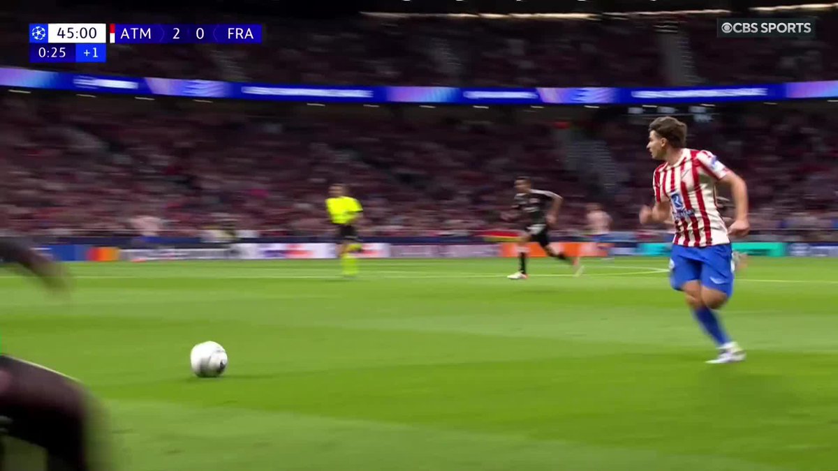 Antoine Griezmann with his 200th goal for Atlético Madrid 😤