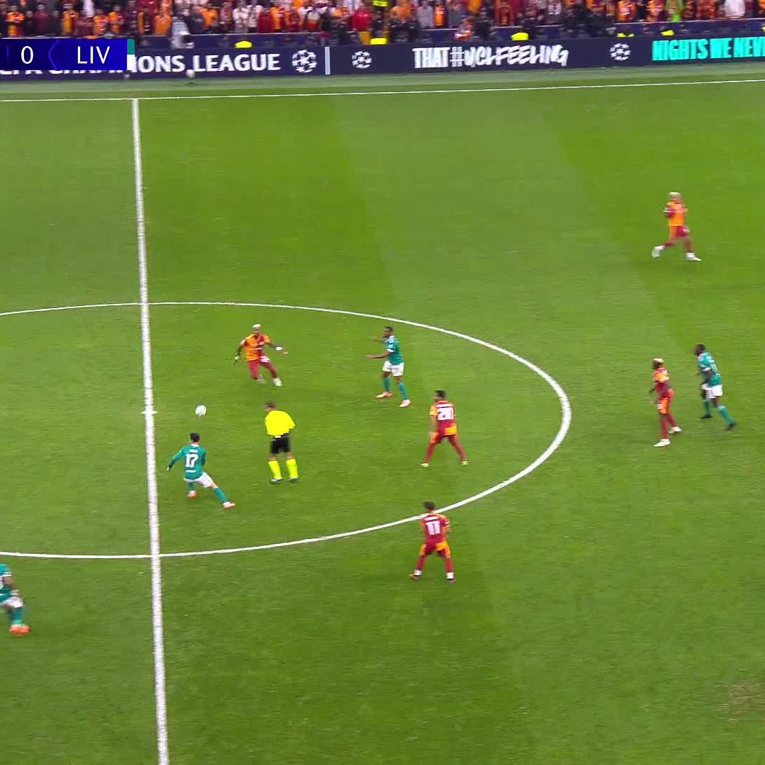 Gala spielt mit 11 Verteidigern #DAZNmoment #GSLIV #UCL