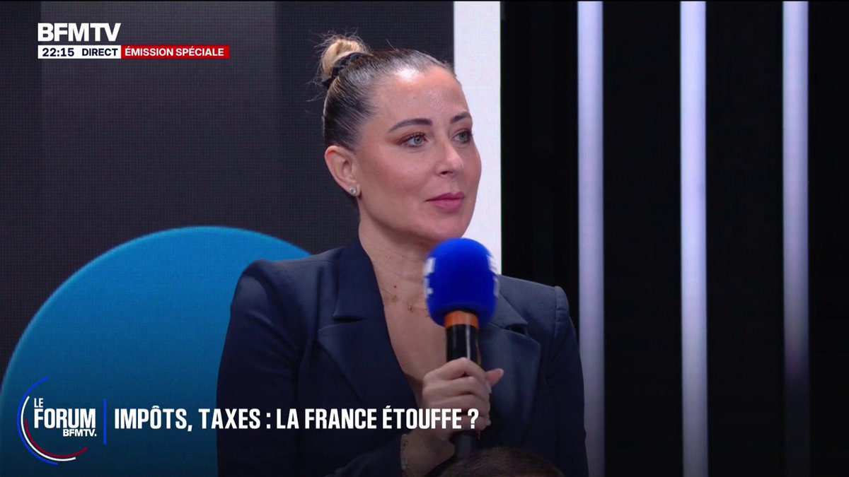 FORUM BFMTV - Impôts, taxes: " J'ai envie de dire aux jeunes, allez travailler!", fustige Magali Berdah, influenceuse