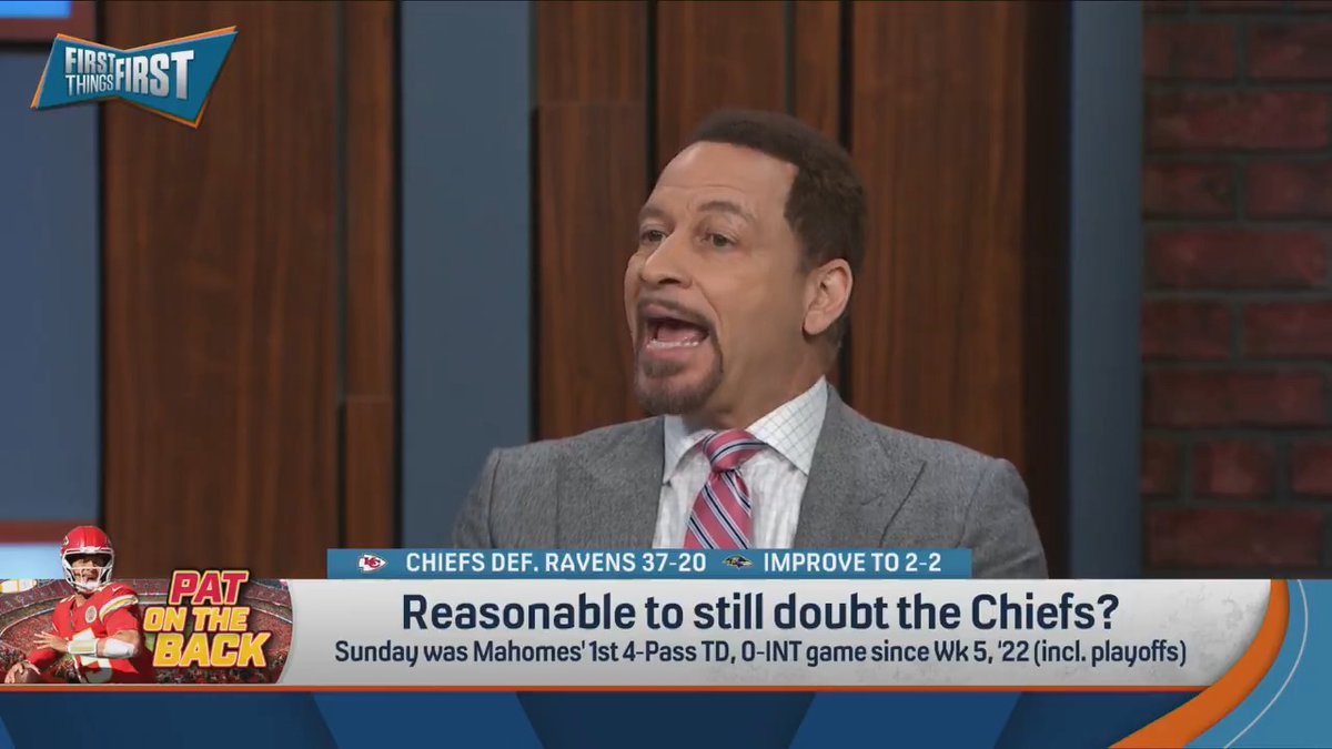 “The Chiefs are playing an opponent in a big game, the only team I’ll take over them is Philly. If you think Buffalo’s better this year, then Buffalo’s gotta prove it.” Chris Broussard thinks KC’s mojo is back 👀