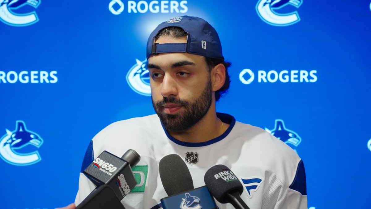 ”It’s going to be competitive and that’s what makes everyone better at the end of the day.” 🗣️ Arshdeep Bains meets with the media and speaks on this year's training camp and preseason so far.