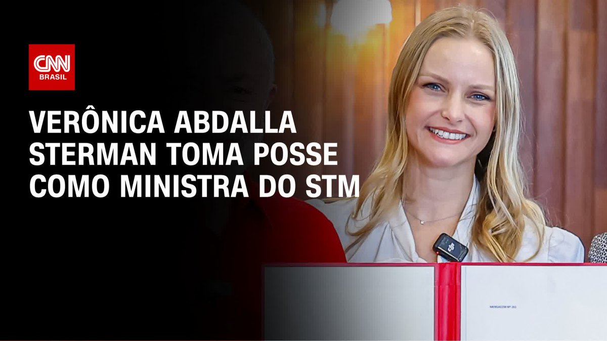 Agora: Nova ministra do STM toma posse em Brasília; assista #CNN360°