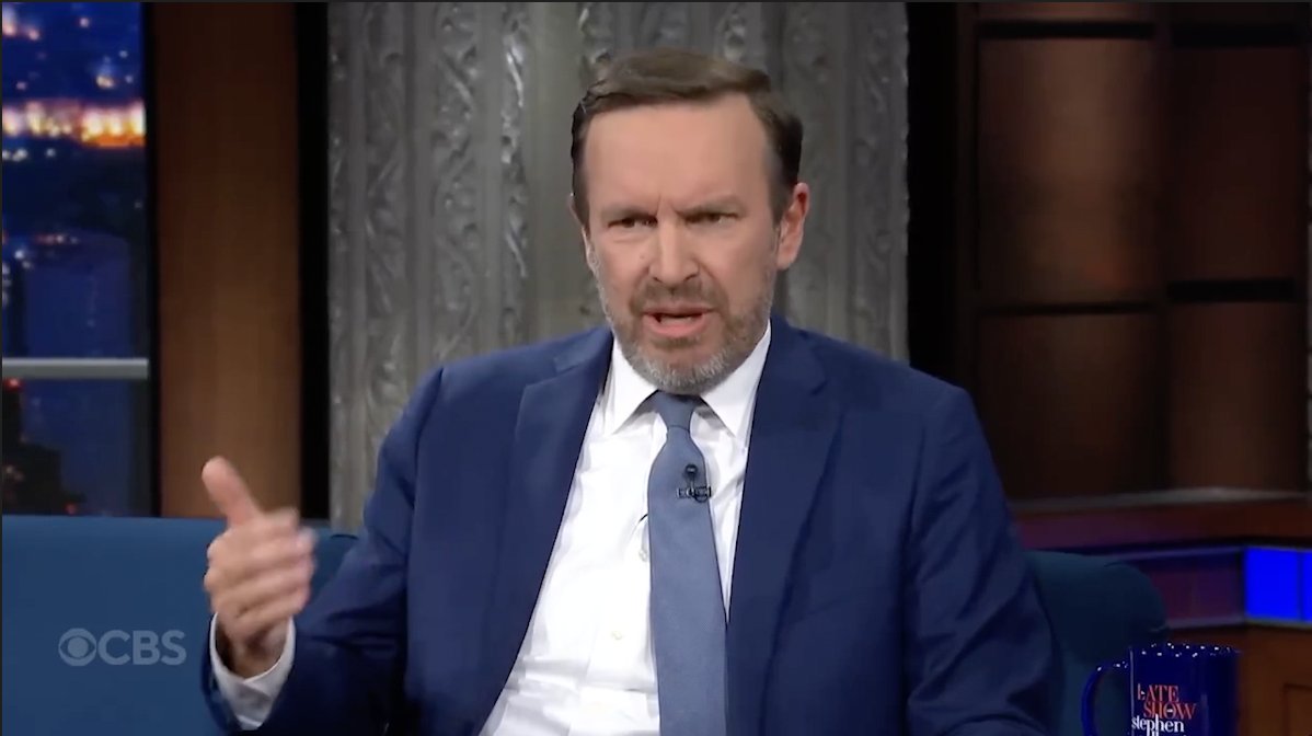 Chris Murphy went on a late night comedy show and said the clean government funding bill would "fund the end of our Democracy." He left out that he voted for the same bill 13 times before this. This is why Democrats are driving off a shutdown cliff.