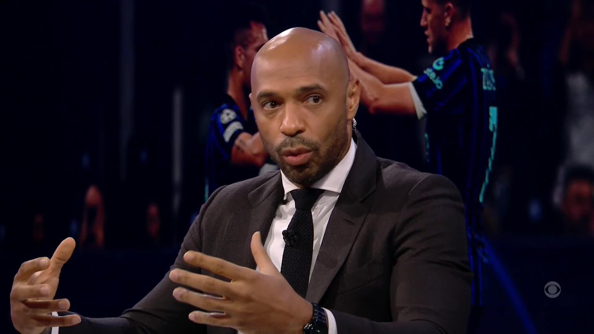 "He goes in to the channel, he gives the ball, he's not greedy." Thierry Henry loved that performance from Marcus Thuram 💫