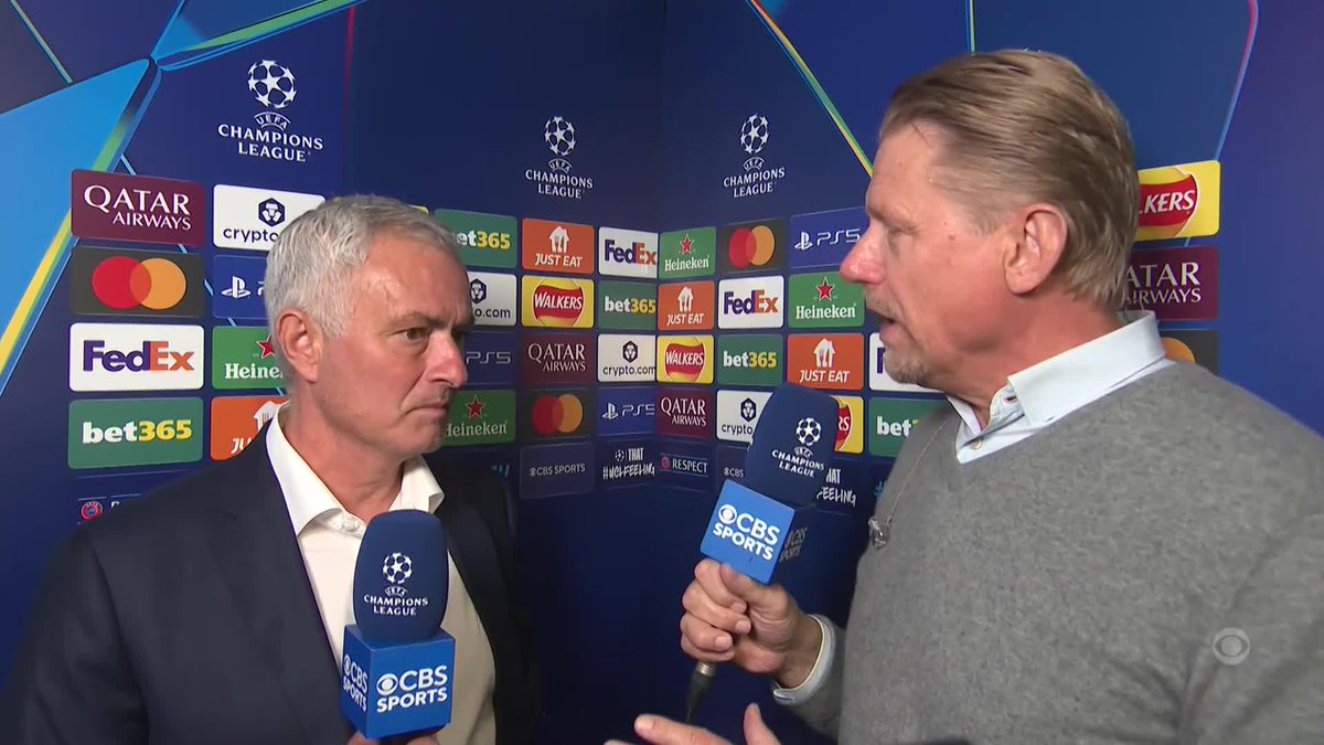 "People in the UK, they have this culture, they don't forget the people that gave them happiness." José Mourinho felt the love on his return to Stamford Bridge 🏟️💙
