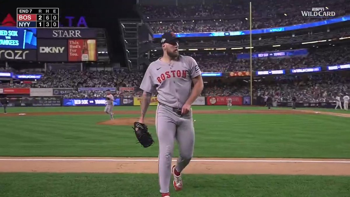 Garrett Crochet has set down 16 straight batters 😳 #Postseason