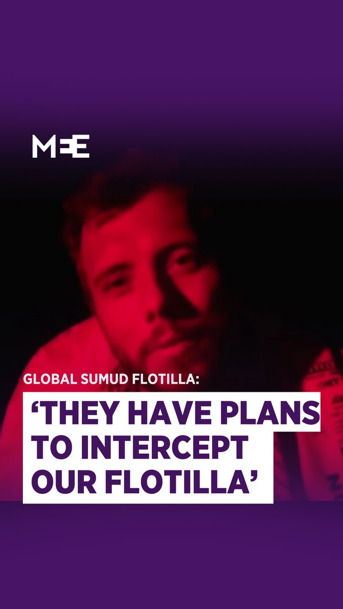Thiago Avila, steering committee member of the Global Sumud Flotilla, has said that they received reports of the Israeli military preparing to intercept their mission as they are 150 nautical miles away from Gaza