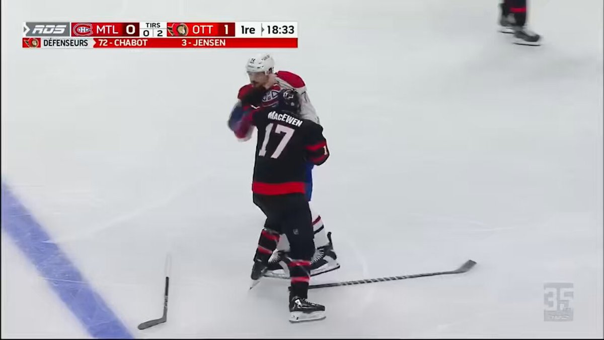 You would think that Zack MacEwan wouldn’t go after Arber Xhekaj again after getting his ass handed to him last year