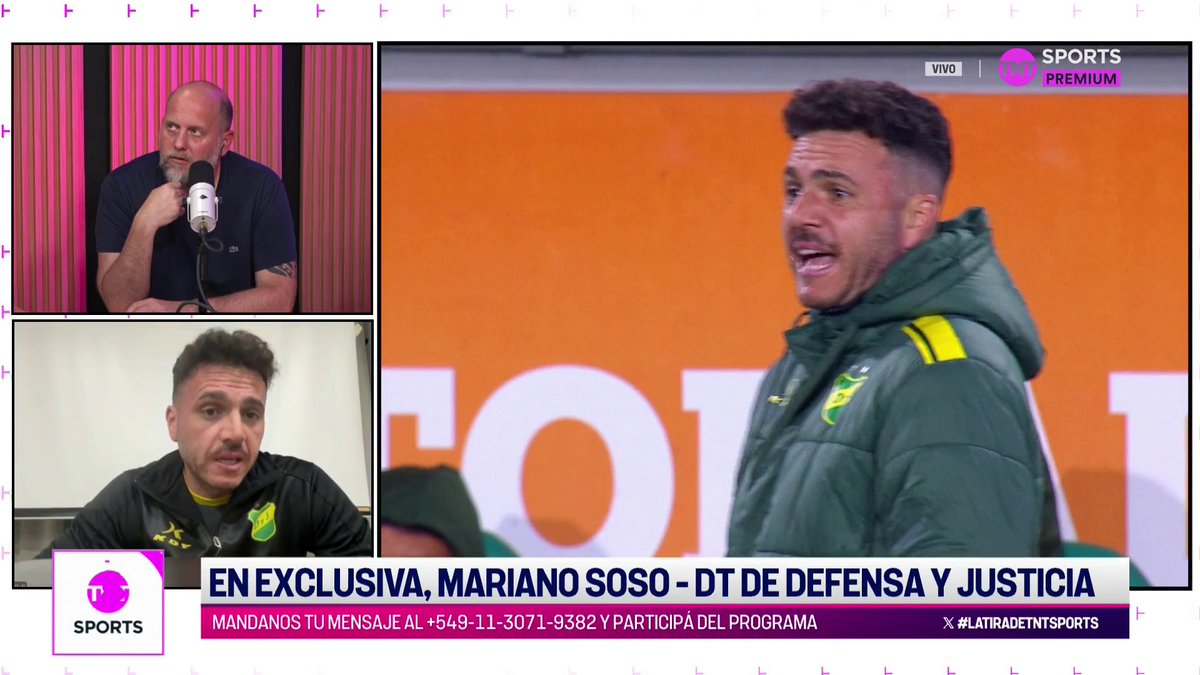 "MI SALIDA DE NEWELL'S ME TRAJO DOLOR Y DESILUSIÓN" Mariano Soso, DT de Defensa y Justicia, recordó su paso el club rosarino #LaTiraDeTNTSports