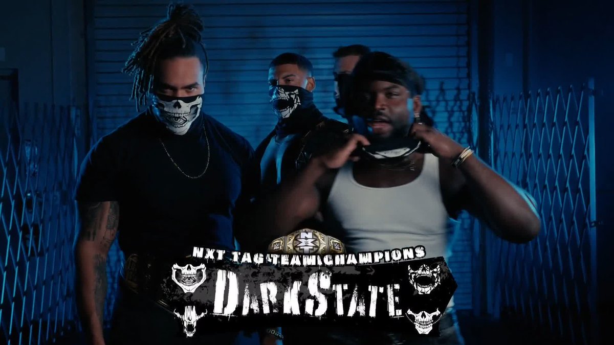 "We're here to be the moment." Overlook them at your own risk, DarkState is ready to make a statement against The Hardy Boyz next week at Showdown... 😤