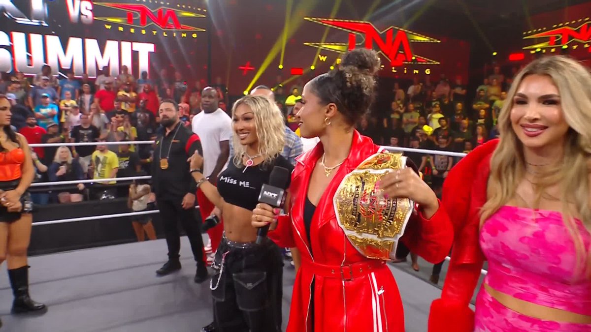 TEAM TNA Wrestling on the women's side for Showdown: Kelani Jordan, Jessie McKay, Cassie Lee, and Mara Sadé