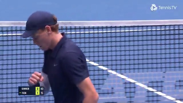 When Jannik Sinner says no 🙅‍♂️ @chinaopen | #2025ChinaOpen