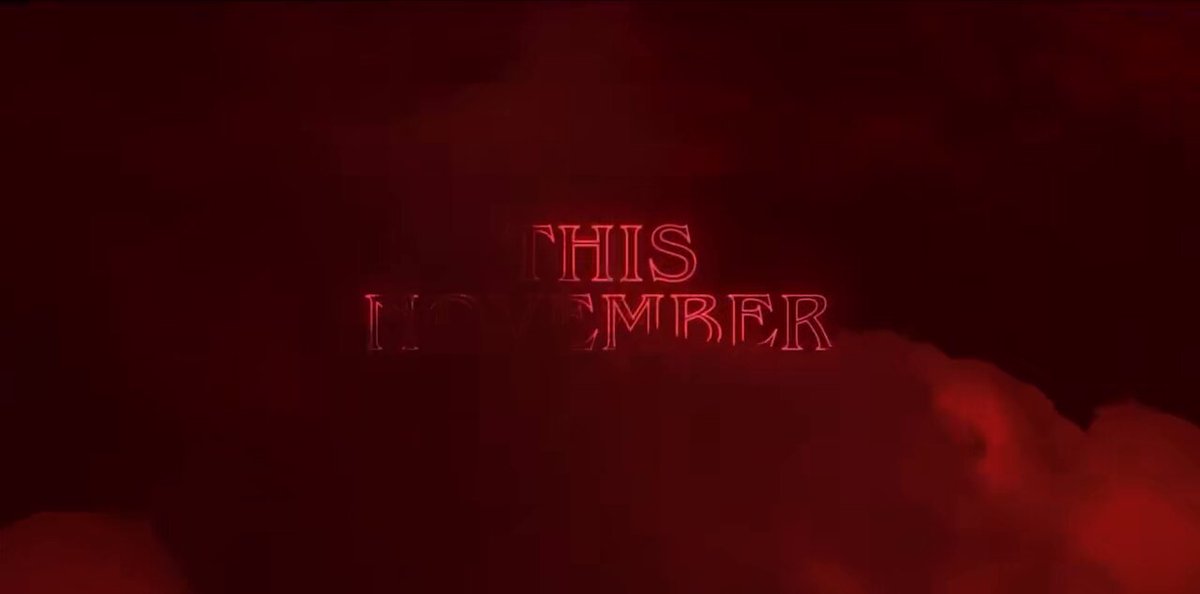 'STRANGER THINGS 5' premieres next month! #StrangerThings5