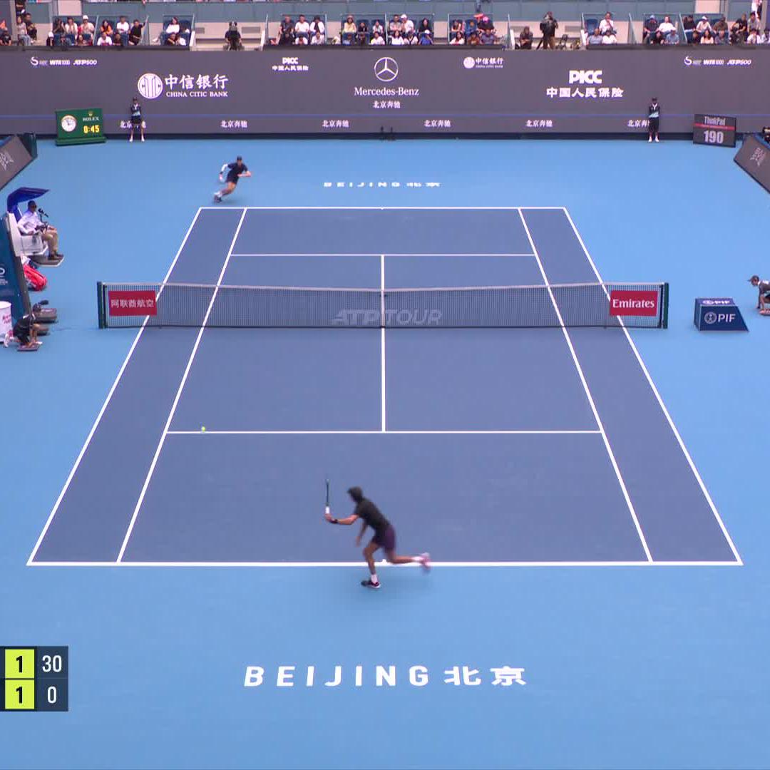 Tien will be pleased with that one 😄🧨 #ChinaOpen