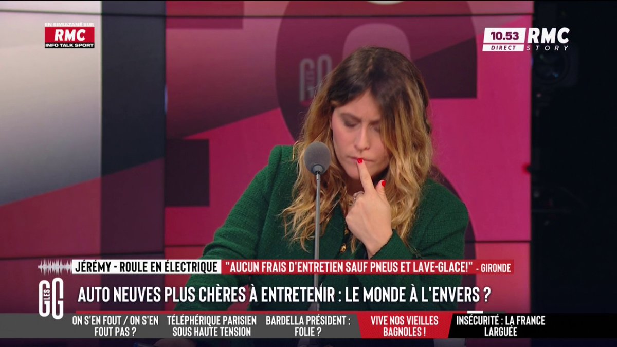 📞 Jérémy, roule en électrique : "L'électrique coûte bien moins cher. Il n'y a aucun entretien au niveau du moteur. Les freins, c'est pareil. Le plein c'est 6 € et je fais 20 000 km par an." #GGRMC