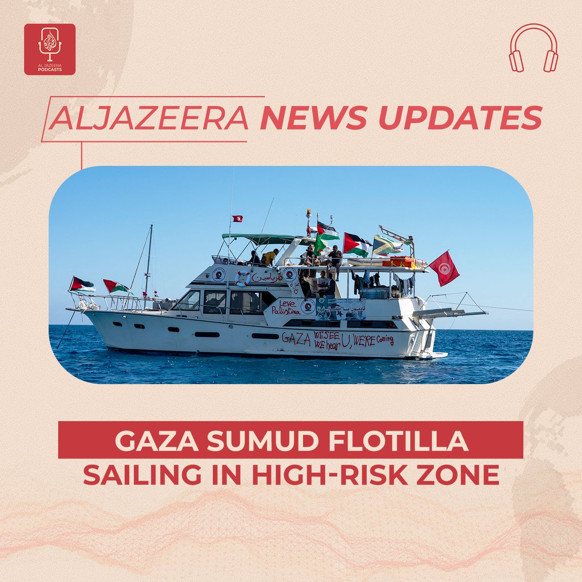 From Israeli strikes on a school sheltering displaced people in Gaza to the Samud Flotilla sailing in a high-risk zone, here are your daily #AJNewsUpdates ⤵️ 🎧 For more, subscribe and listen on all podcast platforms: