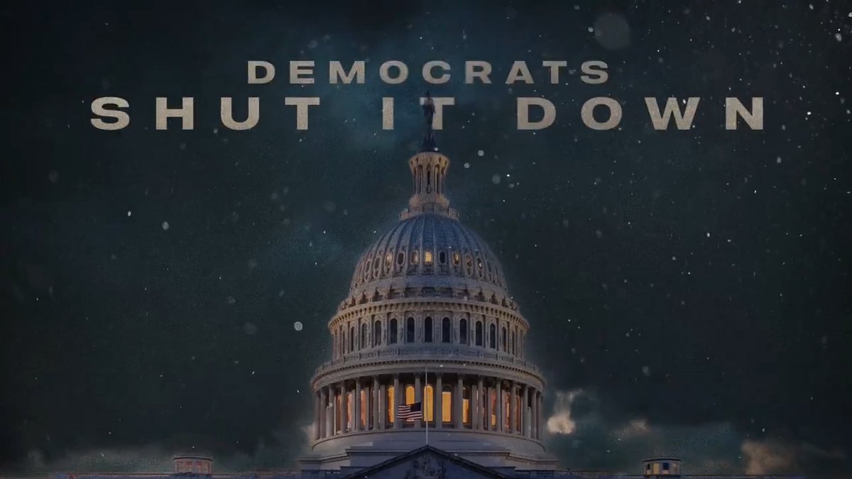 🚨New NRCC ad: Democrats just shut down the government. Military troops, police, Border Patrol lose paychecks Veterans, farmers, small businesses, disaster relief cut off — all because Democrats choose handouts for illegal immigrants over Americans!