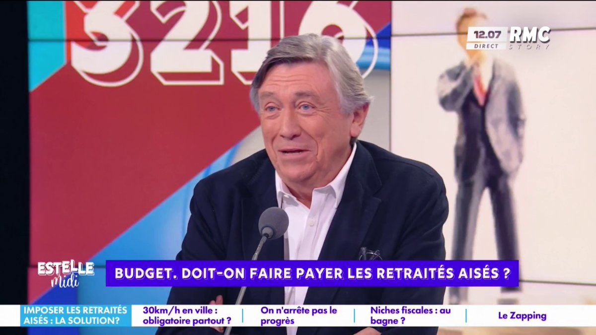 💶 Budget : doit-on faire payer les retraités aisés ? 🎙️ Jacques Legros : "Ça commence à me fatiguer que dans ce pays on parle toujours de faire payer plus, d'augmenter les taxes... Si on insistait sur les dépenses ! Les Français en ont marre de se voir traire !" #EstelleMidi