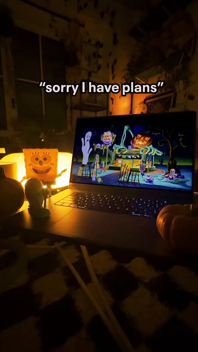 the haunted bucket clip, taken from the spongebob instagram