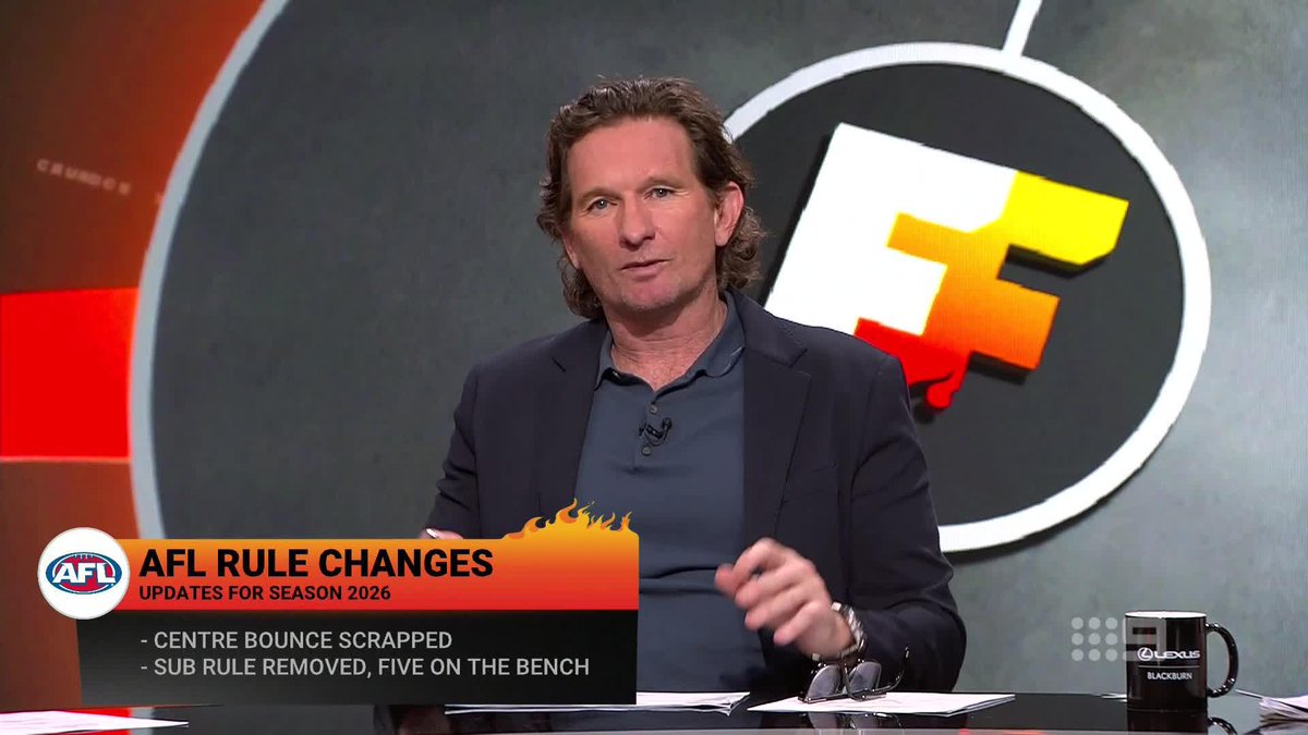 "The craft of ruckwork will go out if they remove the bounce." James Hird is not a fan of the AFL's call to ditch the bounce. #9FootyFurnace | Watch on Nine & 9Now 🖥️