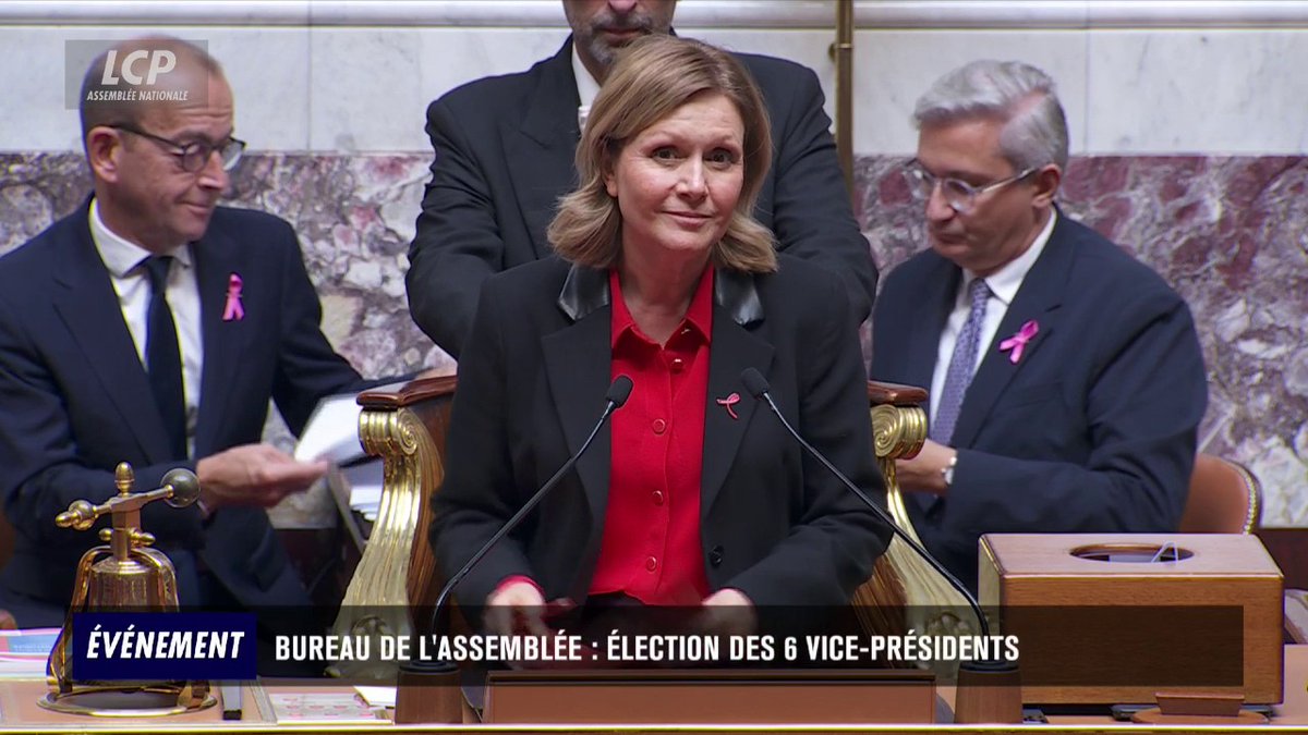 Yaël Braun-Pivet l’illégitime ouvre la séance et les bras au RN Le bloc bourgeois nous prépare un avenir brun #DirectAN
