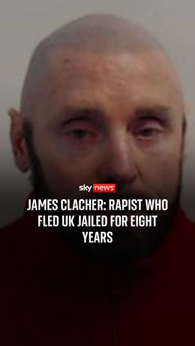A man who raped two women before faking his own death and fleeing the UK has been given a 10-year extended sentence, with eight years in jail. 🔗Read more: