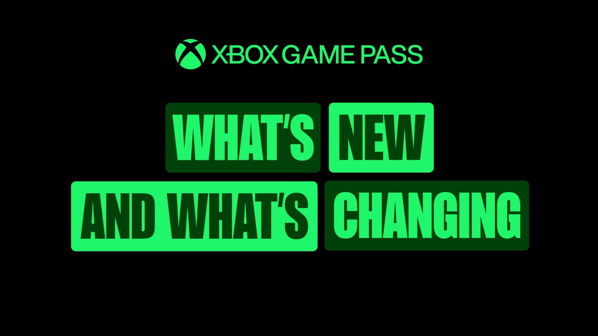 we've got updates! here's what's changing with Xbox Game Pass: