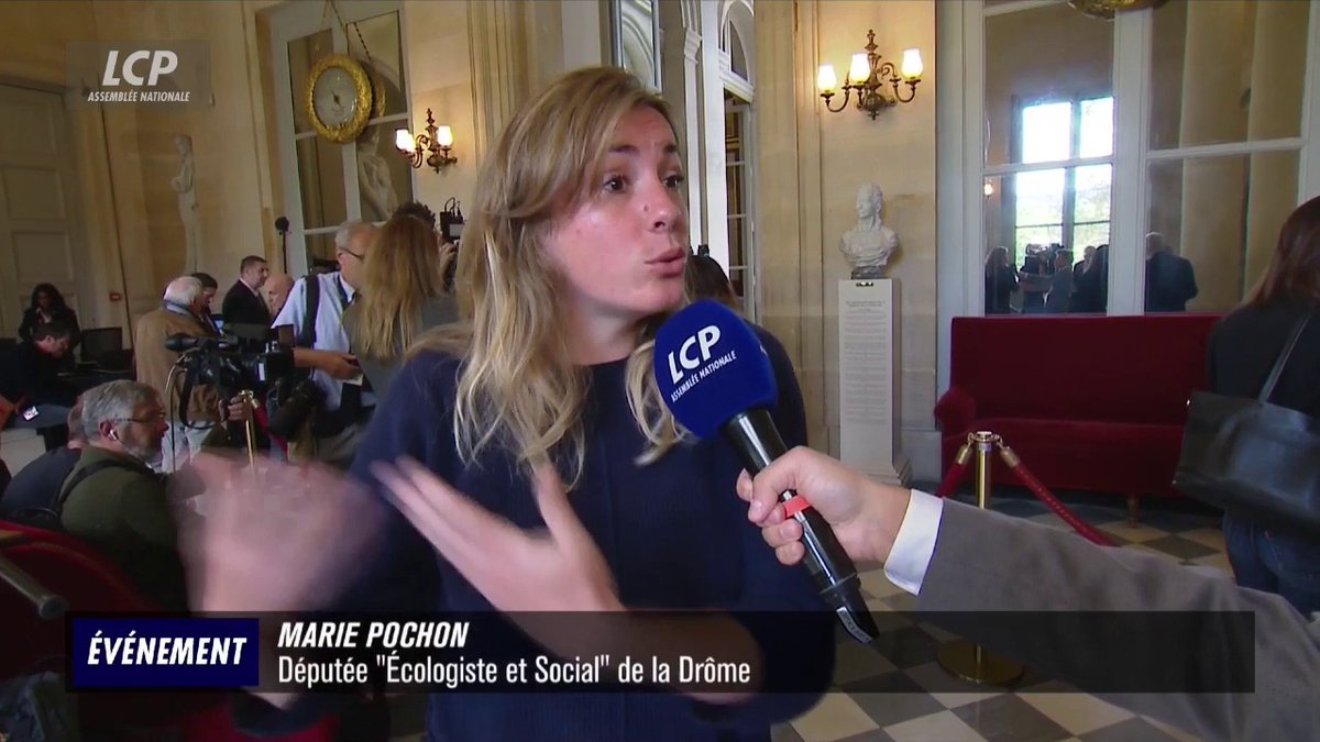 "Moi, j'ai été élue avec le NFP et avec les voix d'un front républicain", explique Marie Pochon, qui s'oppose au retour du RN au Bureau de l'Assemblée. "On est tous dépositaire du vote de nos électeurs." #DirectAN