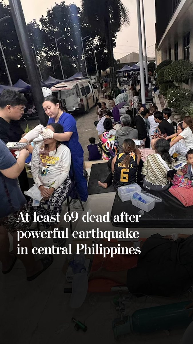 A 6.9-magnitude earthquake in the central Philippines on Tuesday, September 30, killed at least 69 people and injured another 147, according to the Office of Civil Defense and the Philippines’ National Disaster Risk Reduction and Management Center.