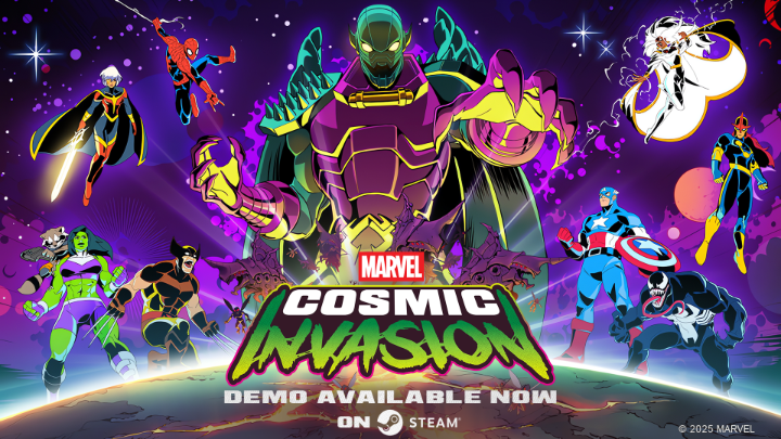 The wait is over! The #MARVELCosmicInvasion demo is now live on Steam! Jump into action with 9 iconic heroes: She-Hulk, Rocket Raccoon, Venom, Phyla-Vell, Spider-Man, Storm, Wolverine, Nova, and Captain America, and take on epic battles across Marvel’s New York City and the Helicarrier in this fast-paced demo.