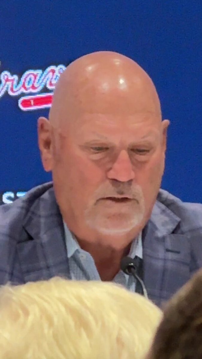 Braves manger Brian Snitker gets emotional… I never thought I’d manage one day in the Majors…. let alone 10 years