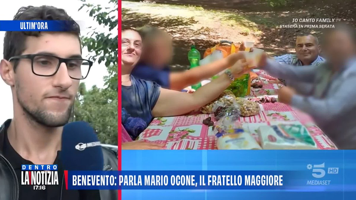 Tragedia di Paupisi, parla il figlio maggiore di Salvatore Ocone, Mario: "Mio padre non ha mai mostrato segni di violenza". #DentrolaNotizia