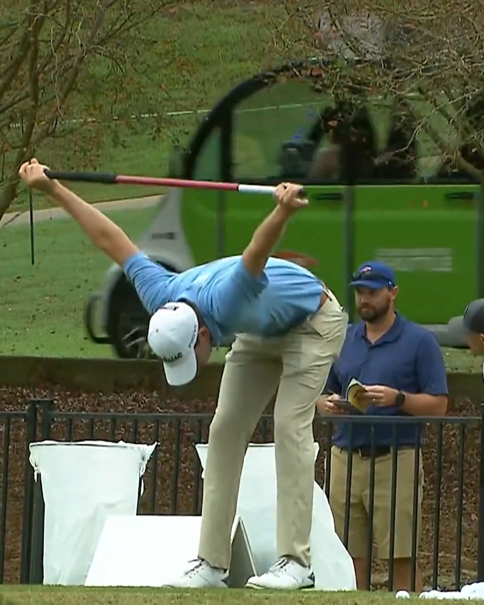 Ben Kohles showcasing some INSANE flexibility 😳 #TOURVault