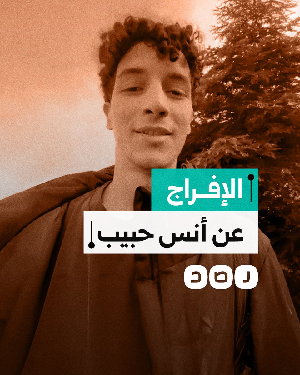 أنس حبيب يعود للتظاهر أمام السفارة المصرية في هولندا فور إطلاق سراحه