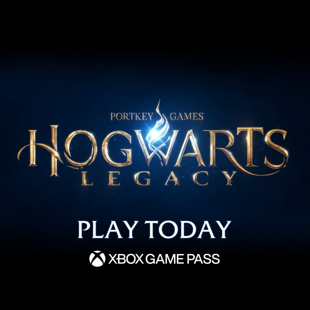 ta-da! @‌HogwartsLegacy is available today 🪄