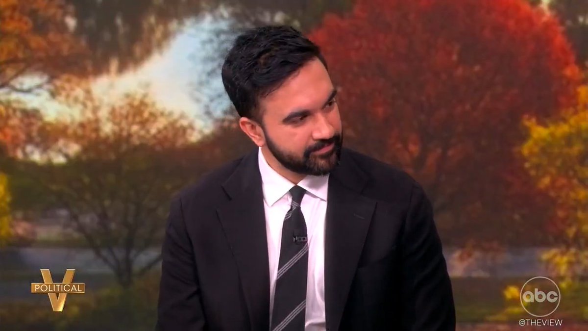 When asked why he thinks members of his own party have been hesitant to embrace him, NYC mayoral candidate Zohran Mamdani tells 'The View': "I wouldn't be sitting here with you if it was endorsements that made all the difference. It was the people of the city."