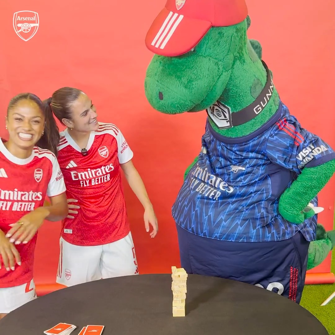 How will our squad stack up when it comes to the mini Jenga challenge? 🧱 It's time to find out 😂