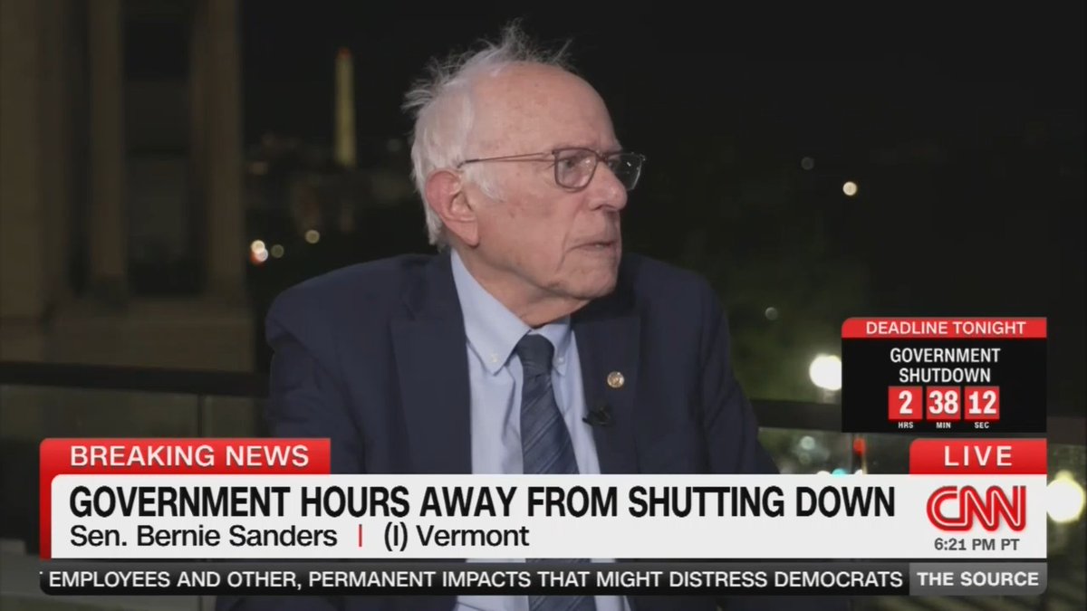 Sen. Sanders: For the first time in the modern history of this country, where in the Senate you need bipartisanship, the Republicans have said, 'sorry, we're not going to deal with the opposition. We're going to do it alone.' Instead of improving a broken health care system, these guys are making it far, far worse.