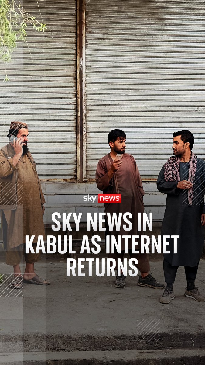 "People had no idea if and when services would resume." Cordelia Lynch has witnessed internet and phone signal appearing to resume in Kabul after the Taliban imposed a nationwide shutdown of the services in Afghanistan.
